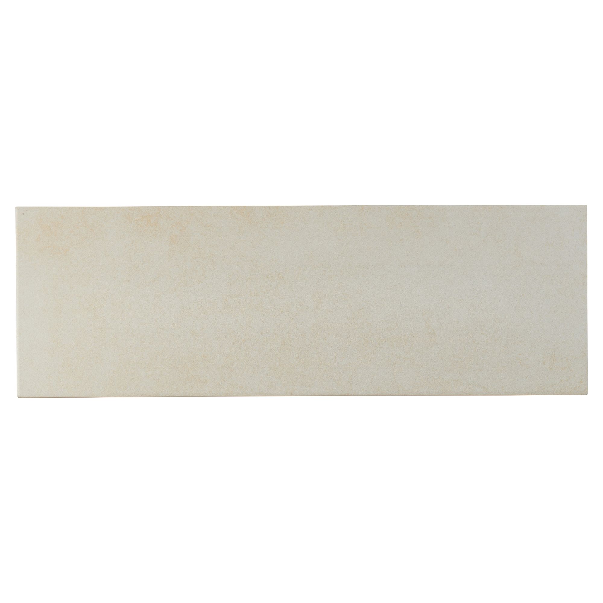 Konkrete Ivory Matt Konkrete Concrete effect Ceramic Wall Tile, Pack of 8, (L)600mm (W)200mm