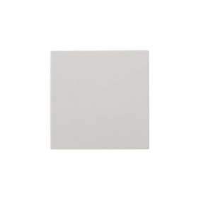 Konkrete White Matt Stone effect Porcelain Wall & floor Tile, Pack of 34, (L)200mm (W)200mm