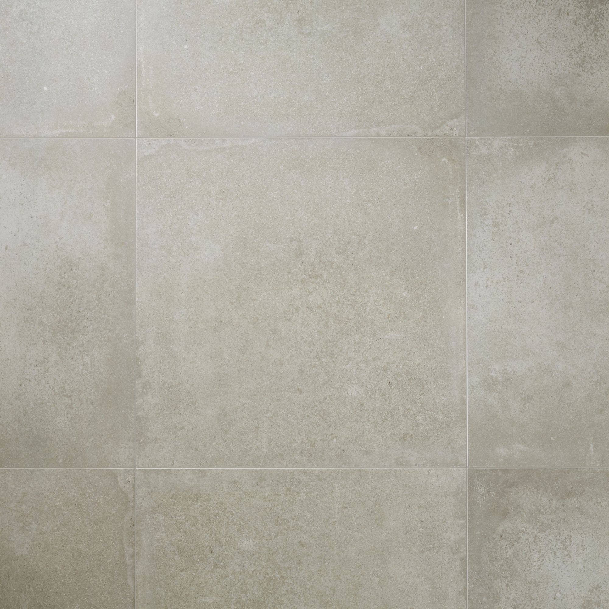 Kontainer Greige Matt Flat Concrete effect Porcelain Wall & floor Tile Sample
