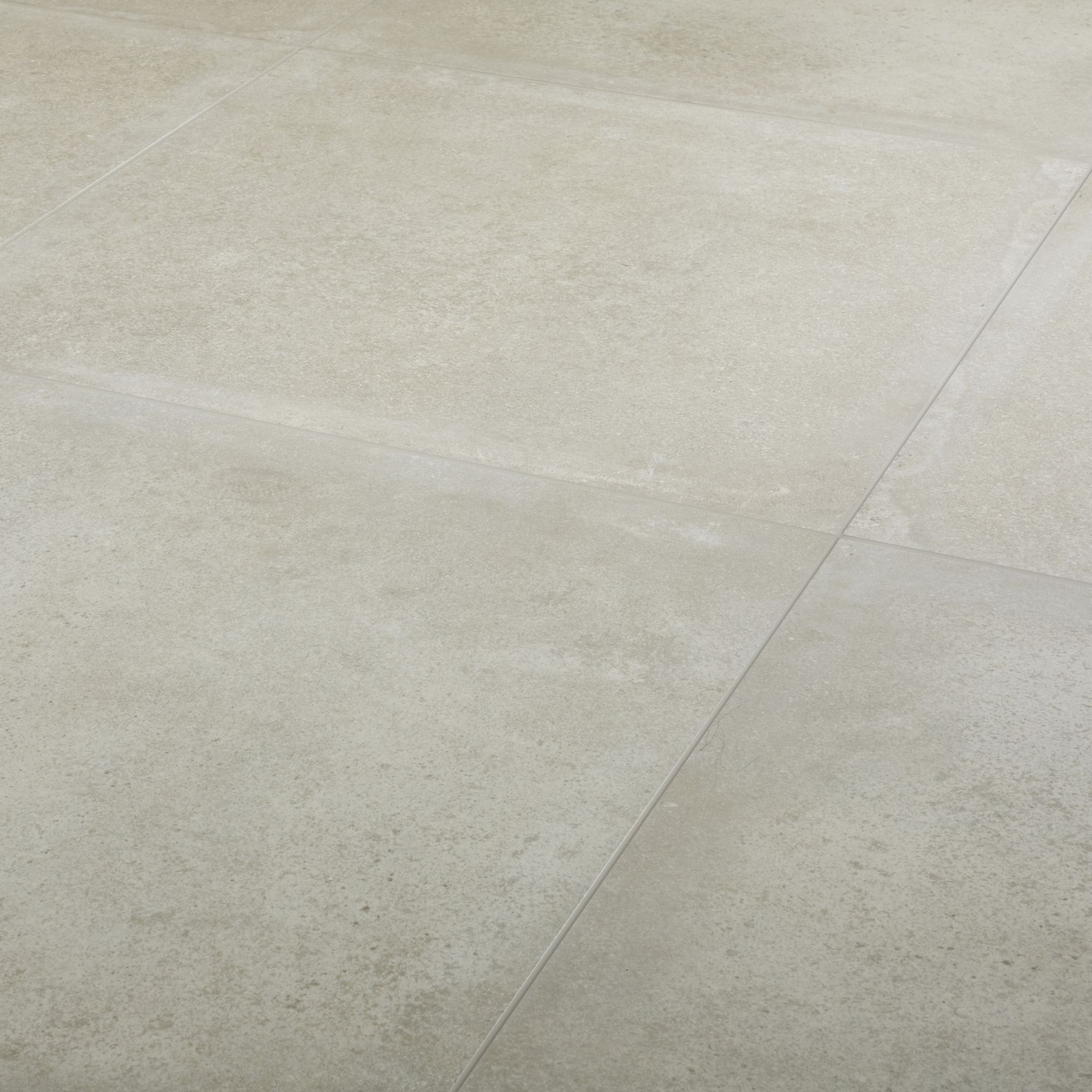 Kontainer Greige Matt Flat Concrete effect Porcelain Wall & floor Tile Sample