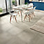 Kontainer Light grey Matt Flat Concrete effect Porcelain Wall & floor Tile, Pack of 3, (L)590mm (W)590mm