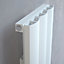 Kudox AluLite White Vertical Designer Radiator, (W)280mm x (H)1800mm