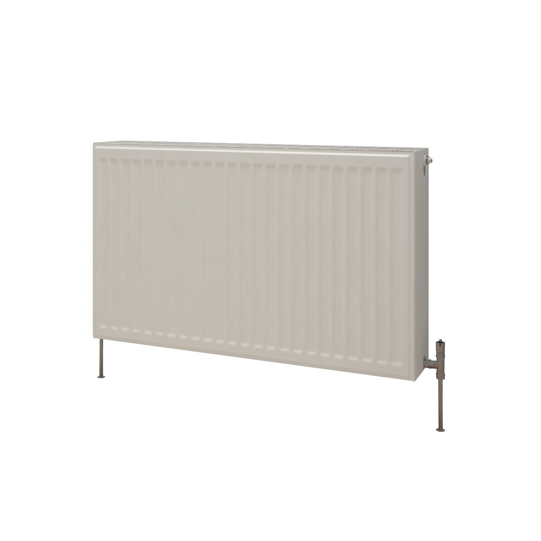 Kudox Premium Type 21 Compact Double Panel Radiator White 600 x 2000mm