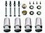 Kudox White Radiator bracket (H)80mm (W)200mm