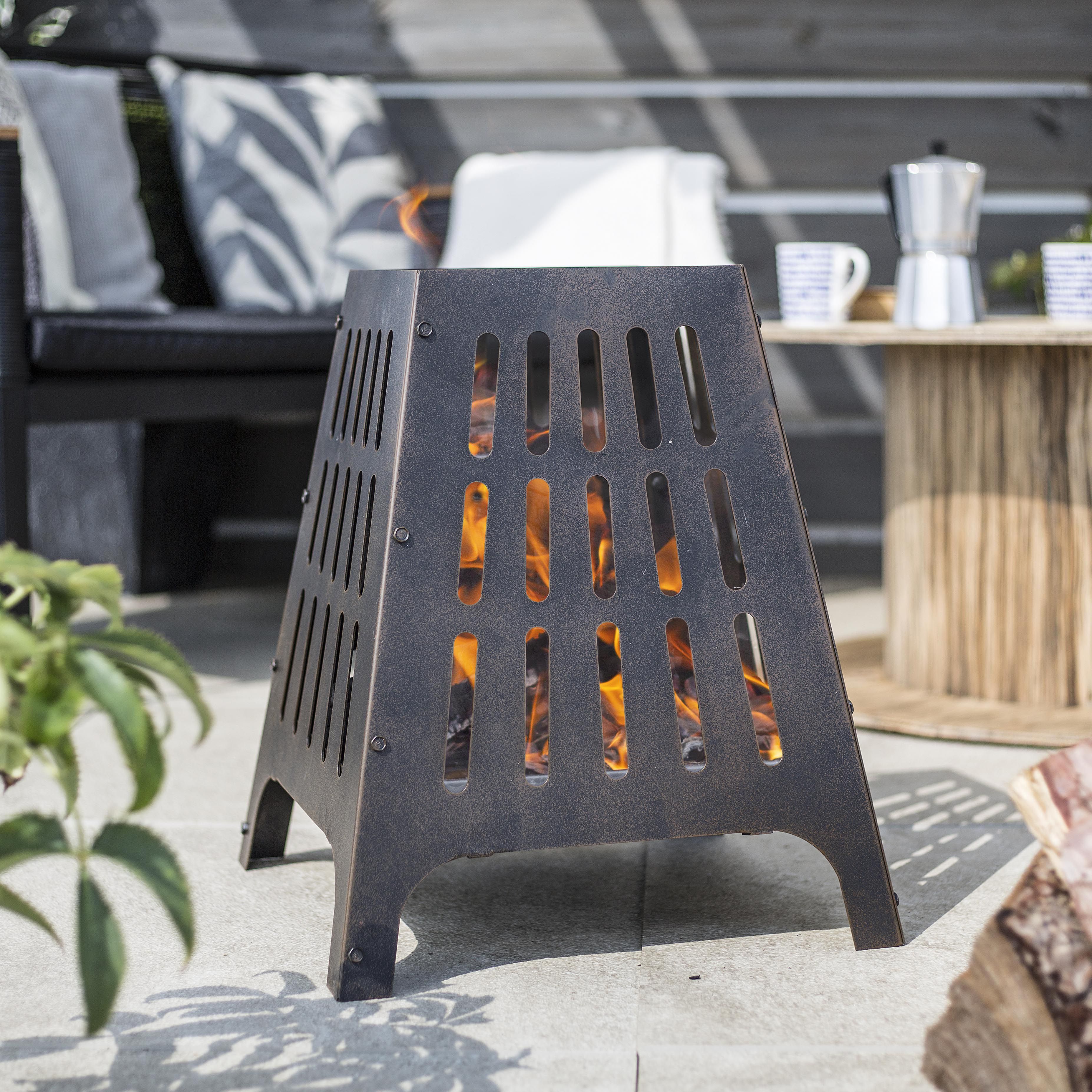 La Hacienda Anubis Steel Firepit