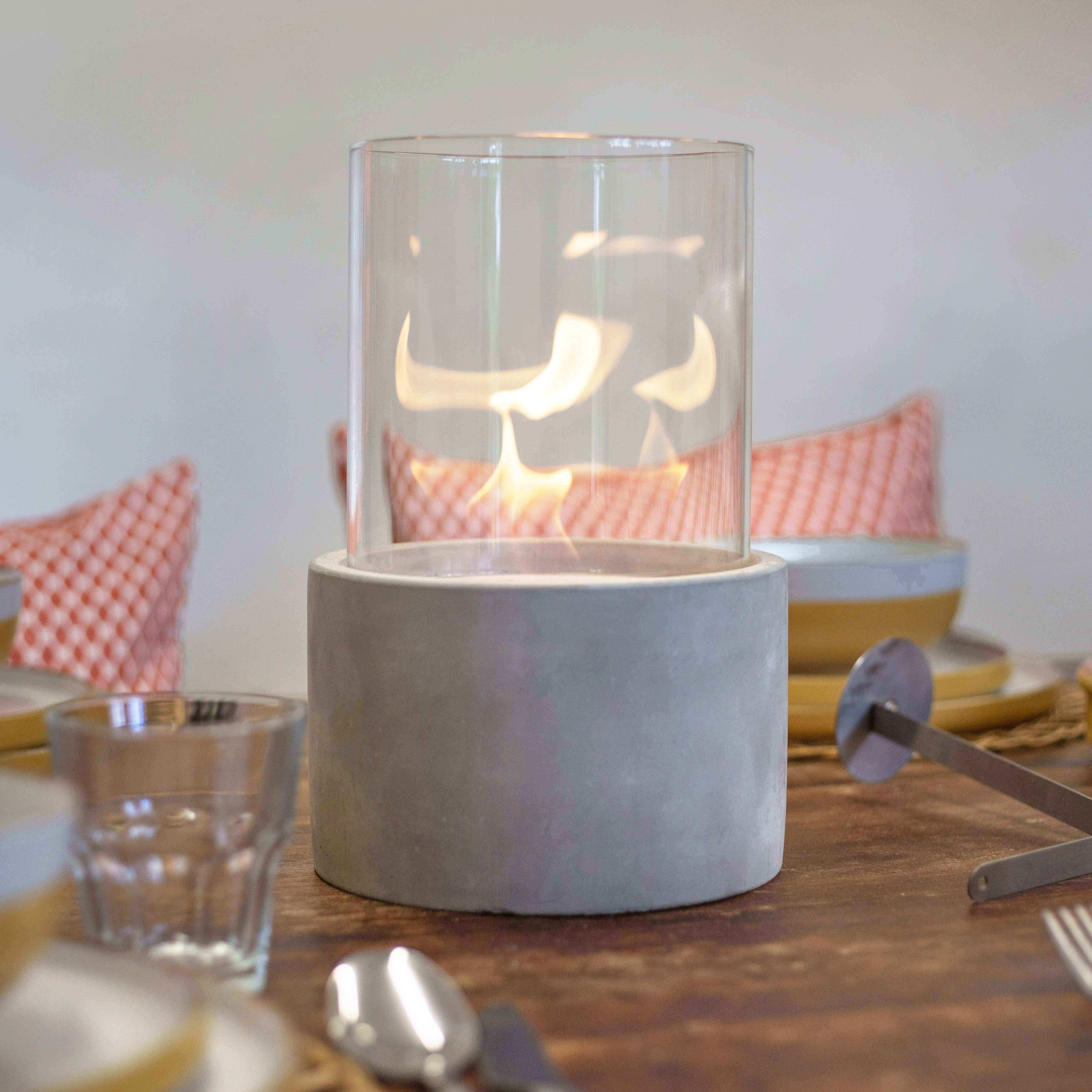 La Hacienda Olivia Bio-ethanol Tabletop Fire