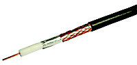 Labgear Black Coaxial cable, 50m