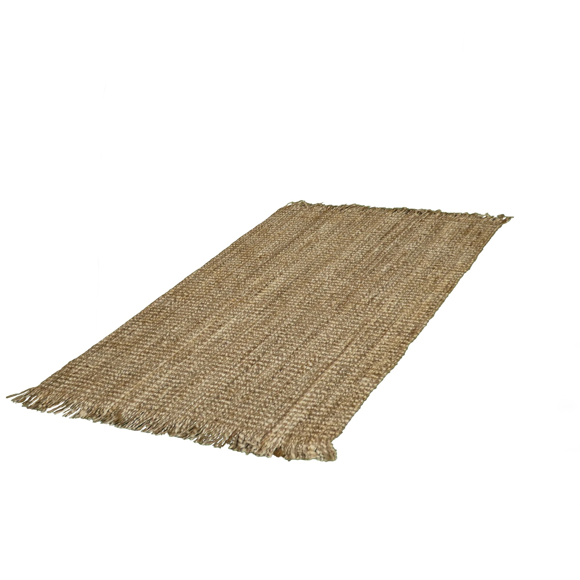 Lagos Grey Natural Reversible Rug 170cmx120cm