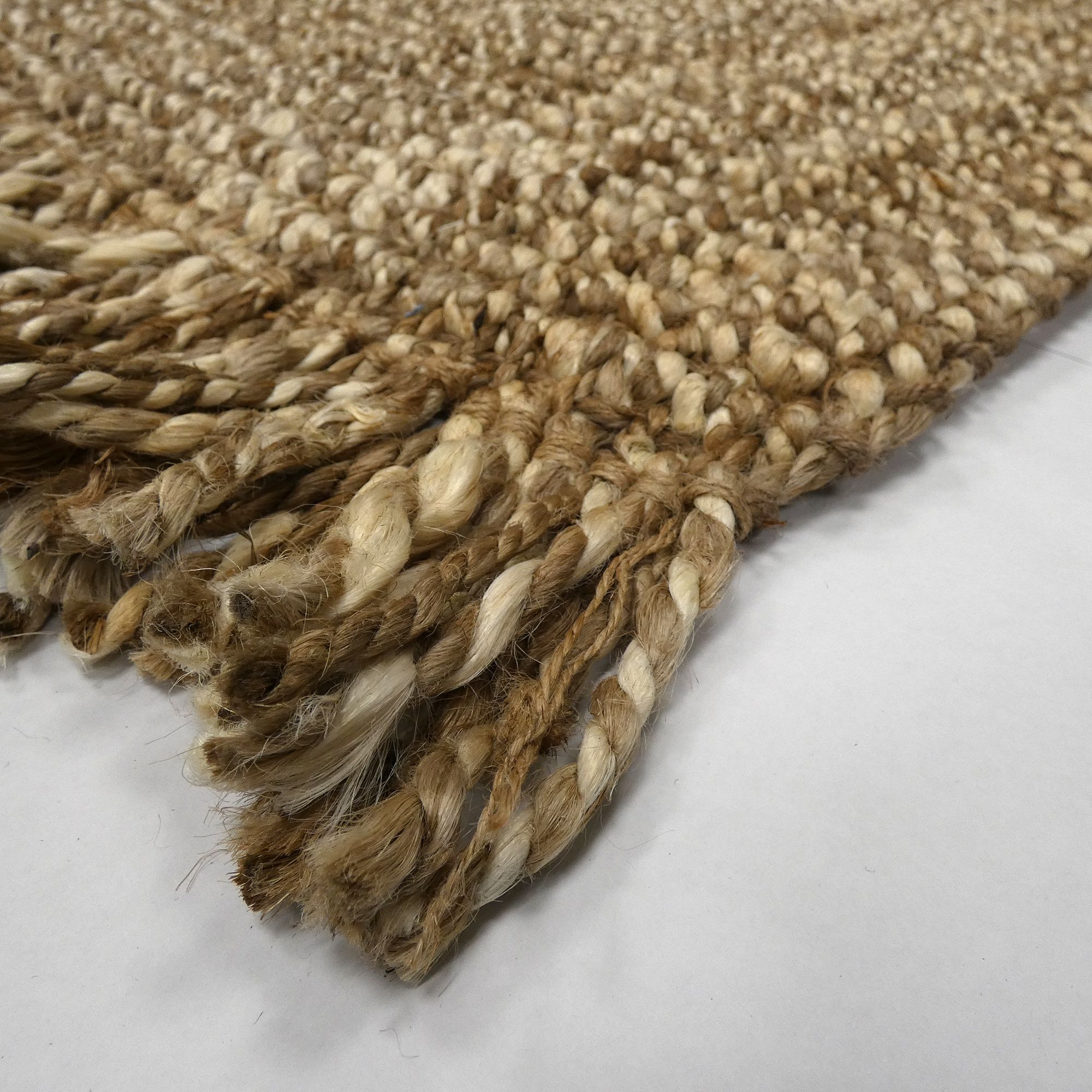 Lagos Grey Natural Reversible Rug 170cmx120cm