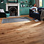 Laholm Oak Solid wood Flooring Sample, (W)120mm