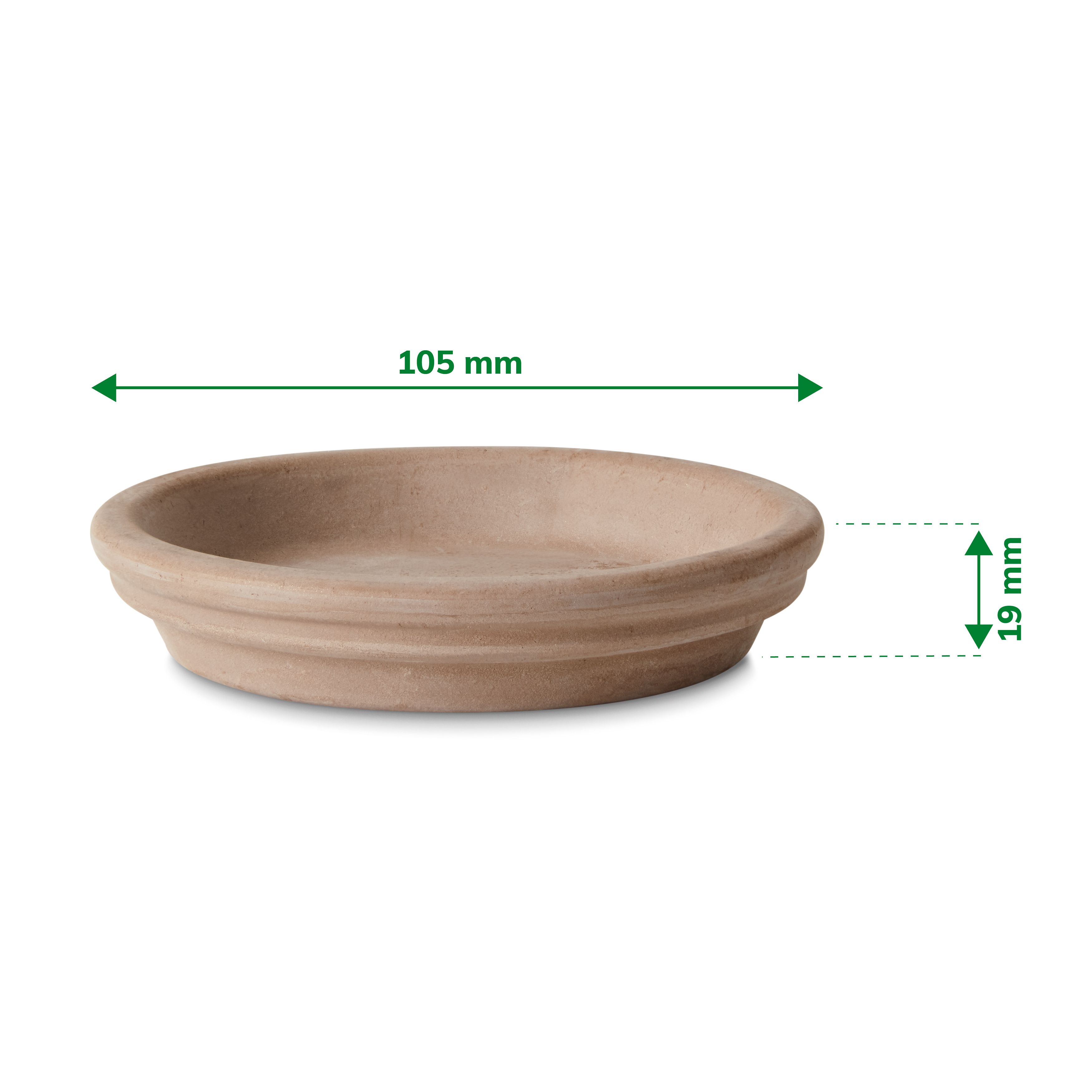 Laleh Brown Saucer (Dia)11cm