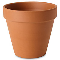 Laleh Terracotta Terracotta Round Plant pot (Dia)23cm