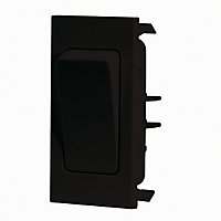 LAP 16A Black Modular control switch