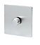 LAP 2 way Single Chrome effect Dimmer switch