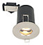 LAP Chrome effect Fire-rated Downlight 50W IP44