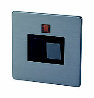 LAP Grey 13A Flat profile Screwless Switched Connection unit