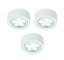 LAP LED Cabinet downlight, Pack of 3
