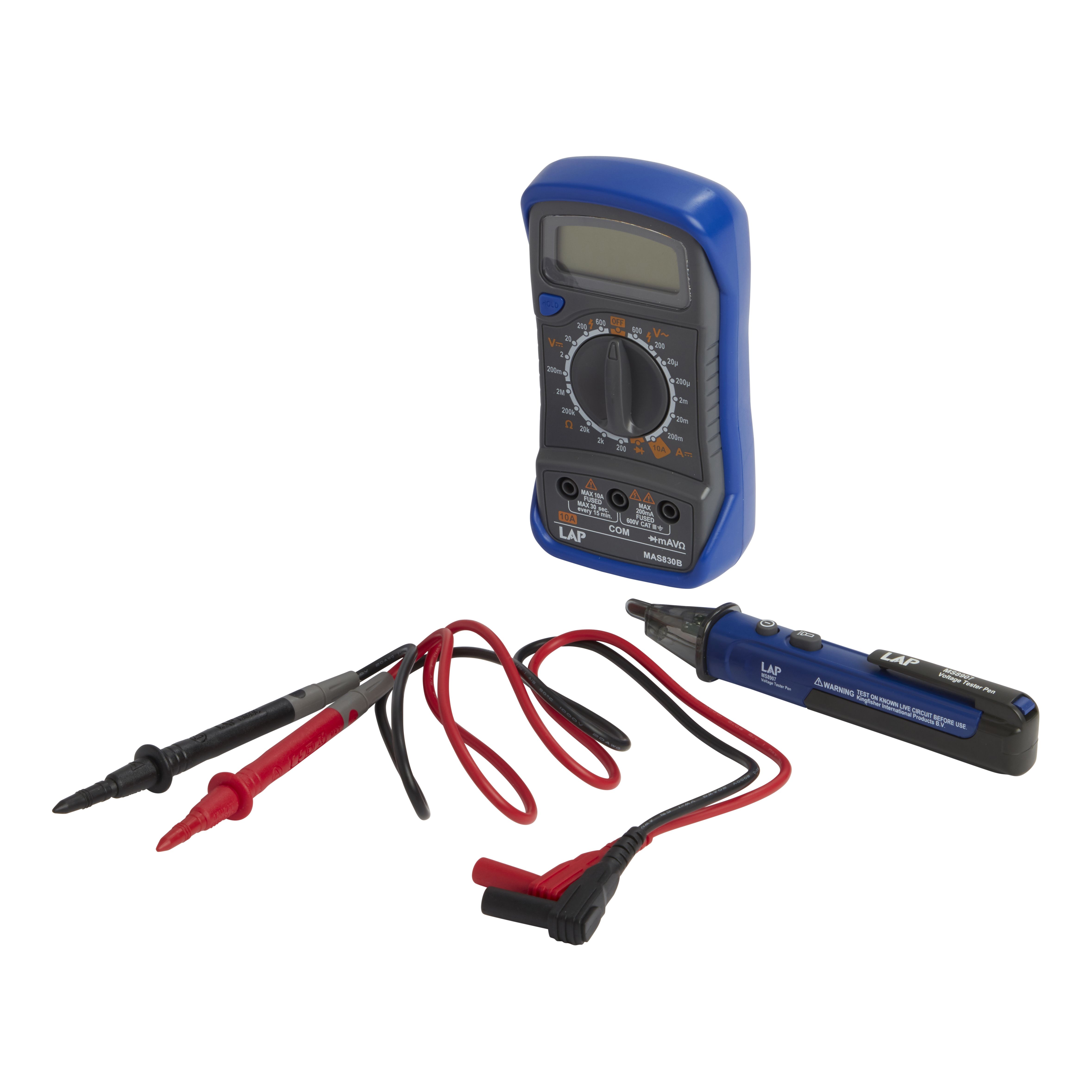 LAP Multimeter & voltage detector pen Electrical tester kit