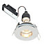 LAP Polished Chrome effect Non-adjustable Downlight 50W IP44