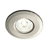 LAP White Chrome effect Non-adjustable LED Fire-rated Cool white Downlight 5W IP65