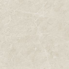 Lapley Grey Matt Plain Marble effect Porcelain Wall & floor Tile Sample