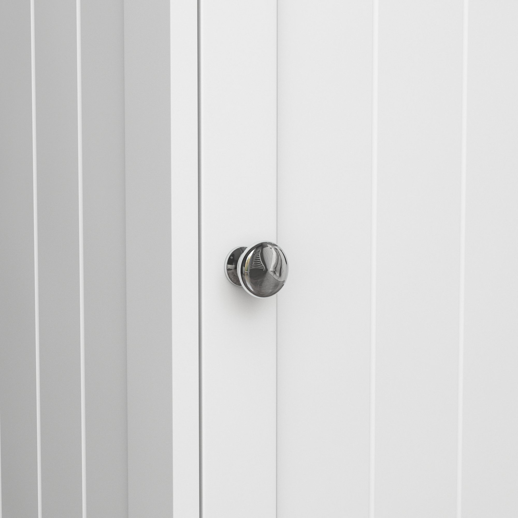 Lassic Rebecca Jones Matt White Freestanding Single Bathroom Drawer cabinet (H)77cm (W)43cm