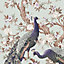 Laura Ashley Belvedere Duck egg Peacock Smooth Wallpaper