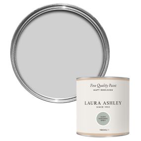 Laura Ashley Dark Sugared Grey Matt Emulsion paint, 100ml Tester pot