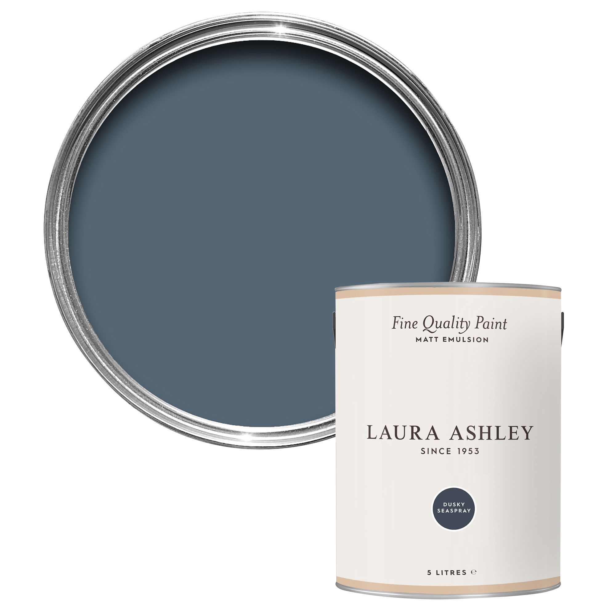 Laura Ashley Dusk Seaspray Matt Emulsion paint, 5L