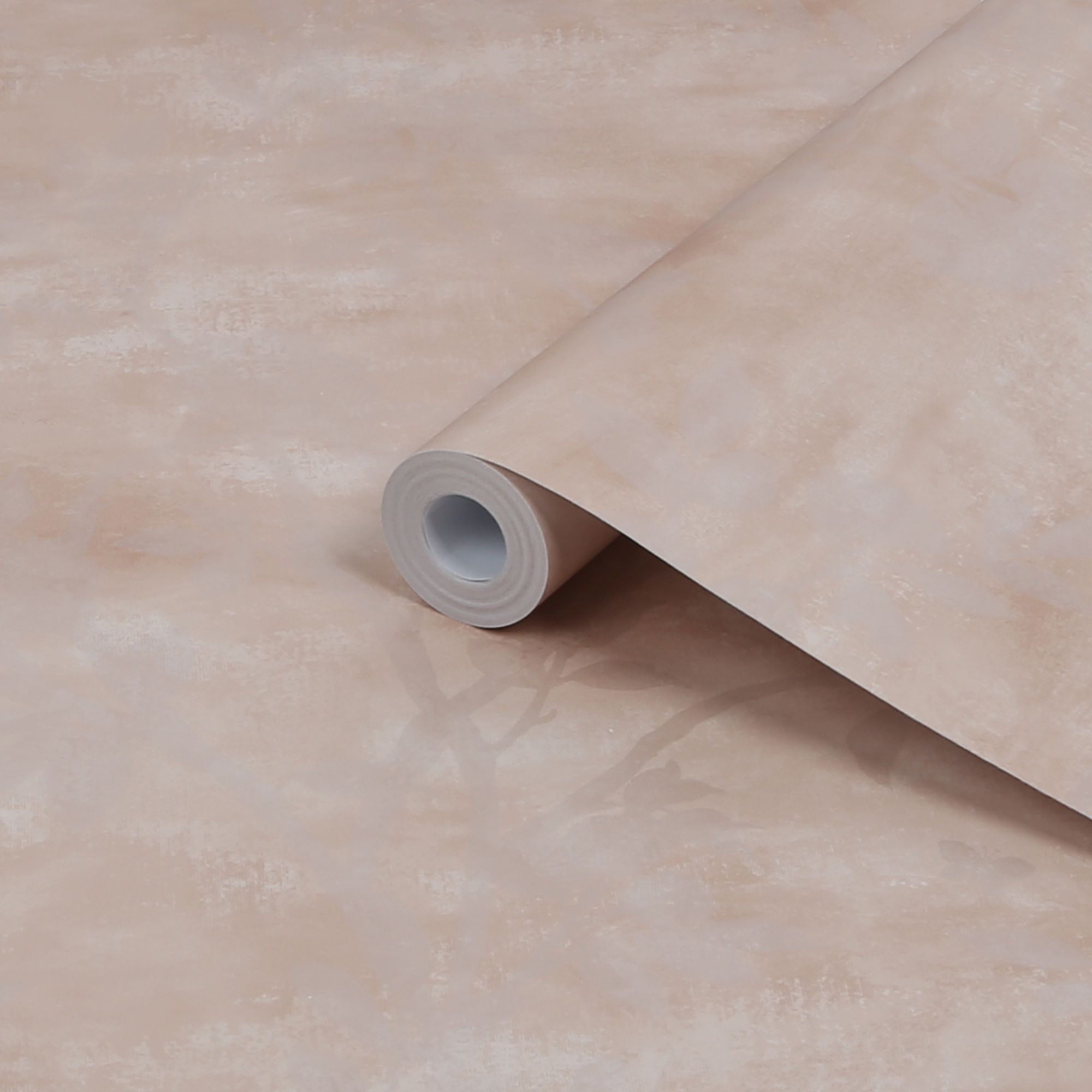 Laura Ashley Eglantine Blush Trail Smooth Wallpaper Sample