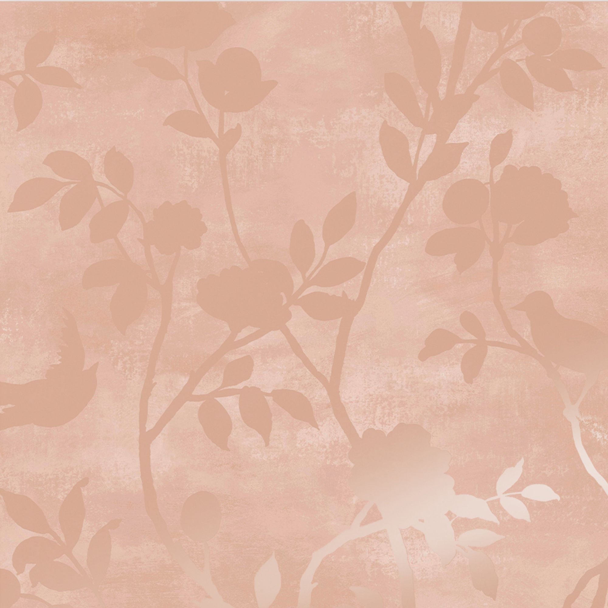 Laura Ashley Eglantine Blush Trail Smooth Wallpaper Sample