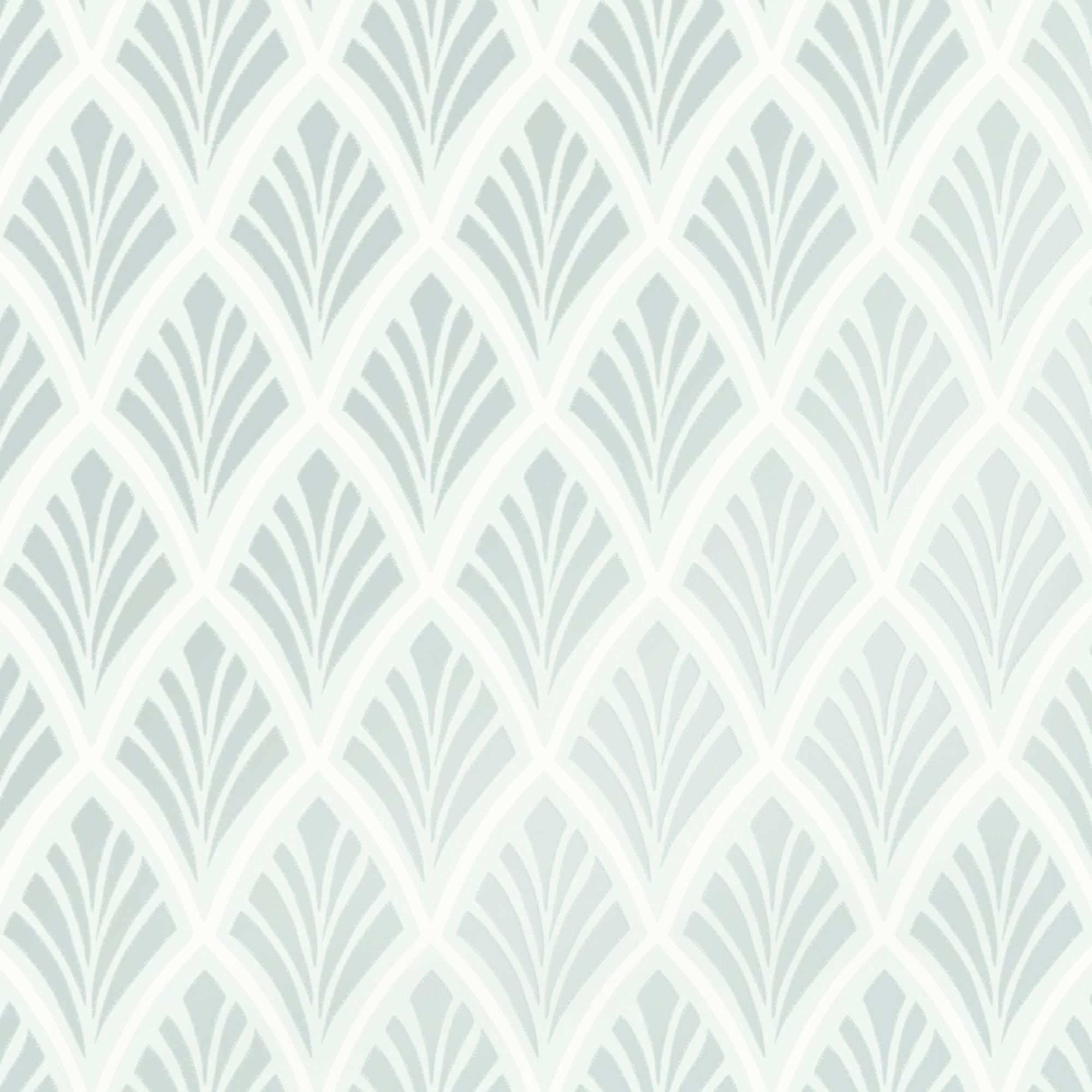 Laura Ashley Florin Duck egg Geometric Smooth Wallpaper Sample