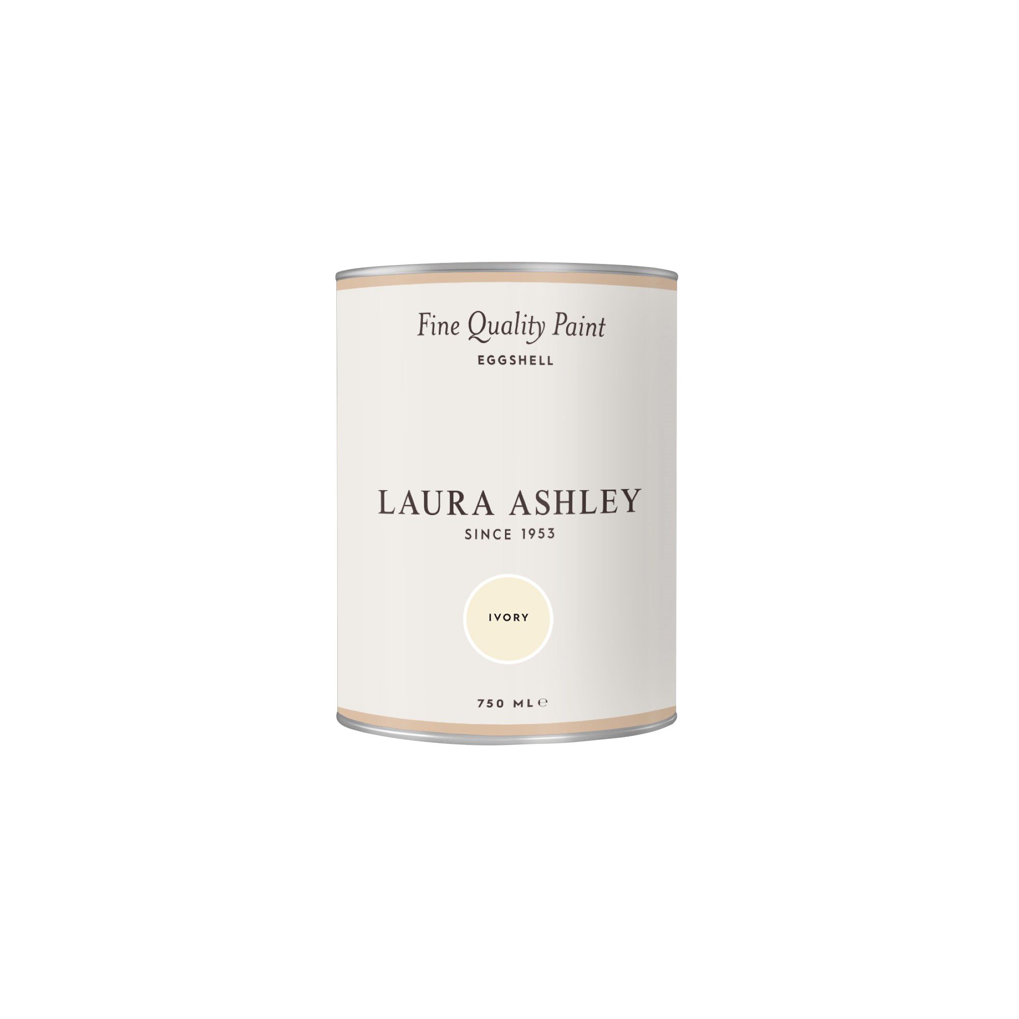 Laura Ashley Ivory Eggshell Emulsion paint, 750ml