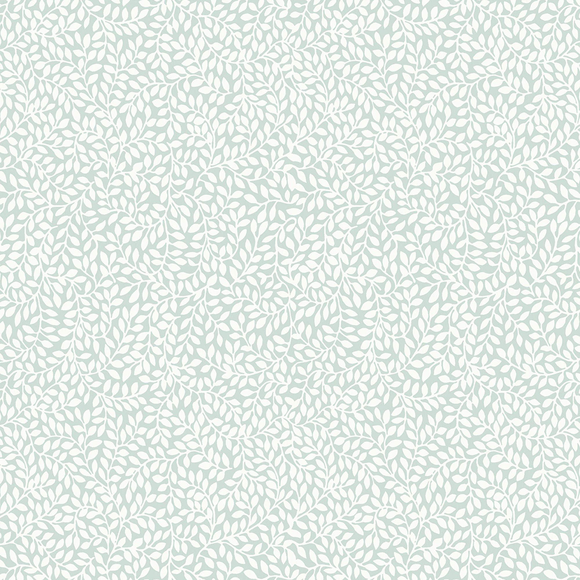 Laura Ashley Little vines Duck egg Leaf Smooth Wallpaper