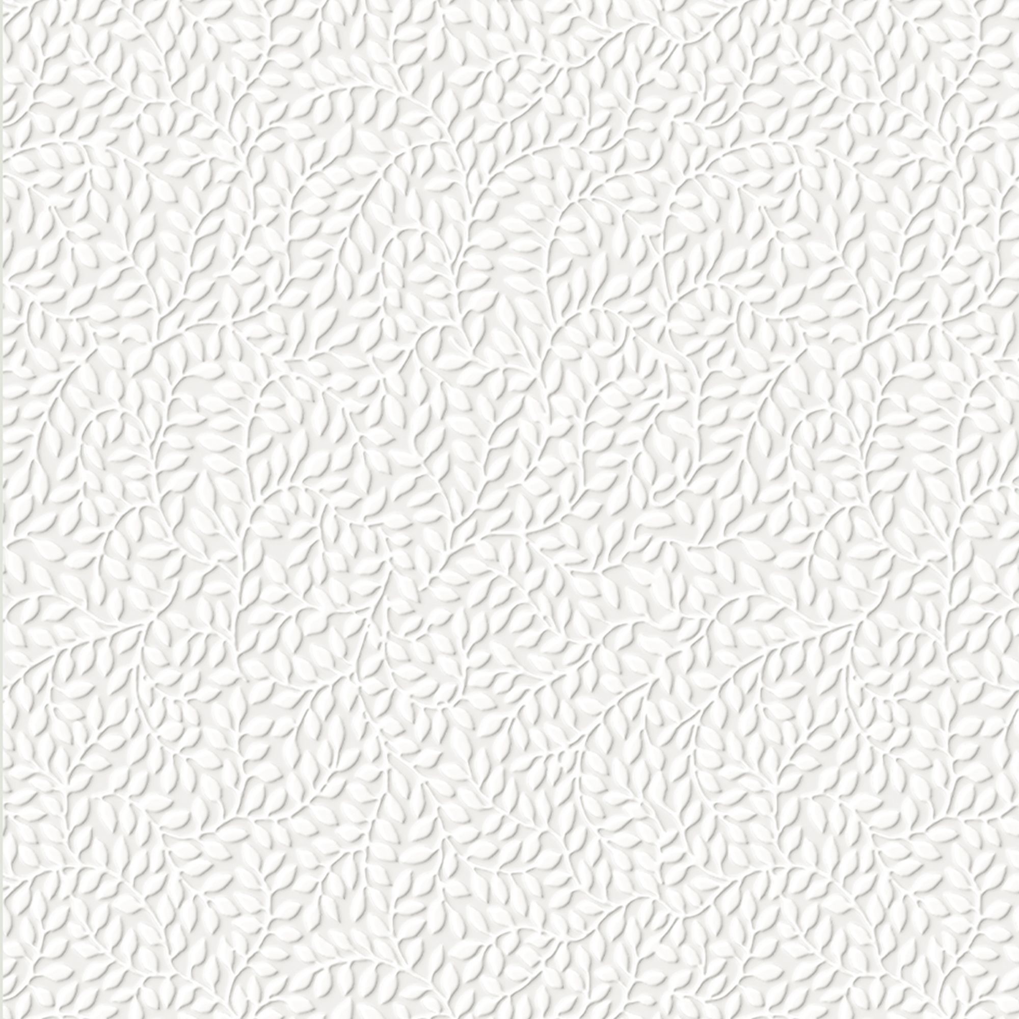 Laura Ashley Little vines White Leaf Smooth Wallpaper Sample