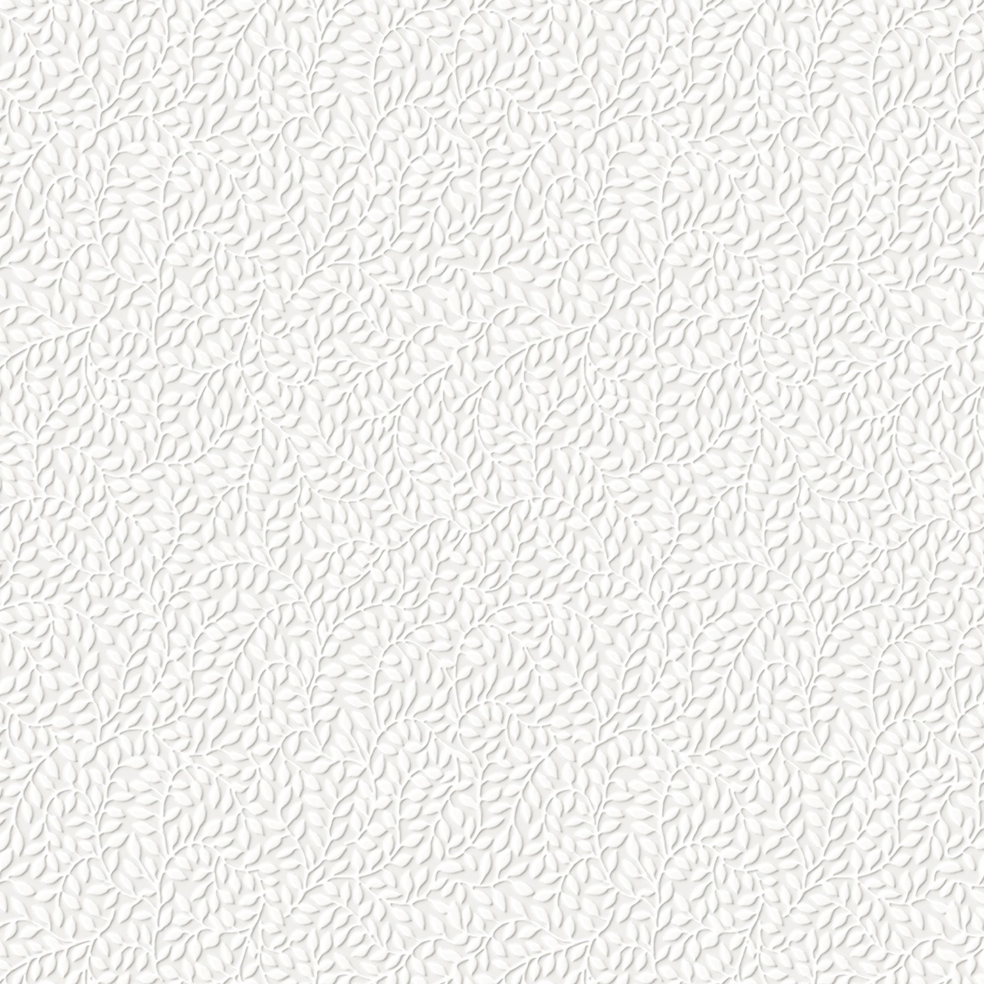 Laura Ashley Little vines White Leaf Smooth Wallpaper