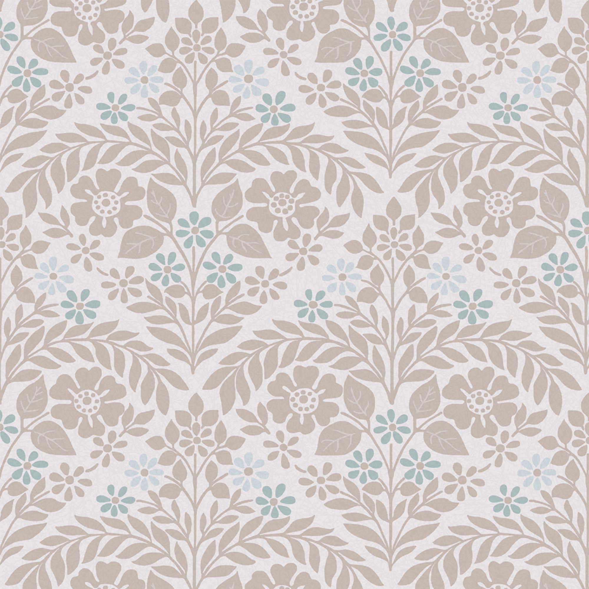Laura Ashley Margam Grey Classical Smooth Wallpaper Sample