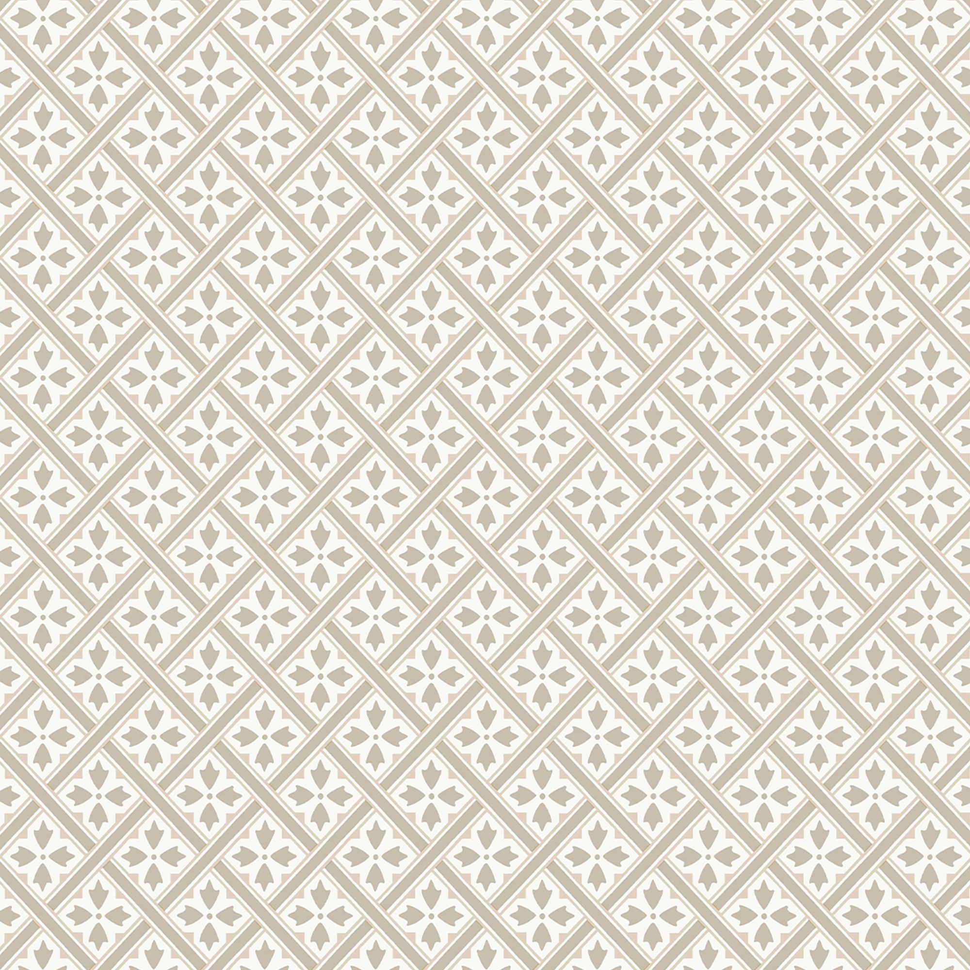 Laura Ashley Mr Jones Dove grey Geometric Smooth Wallpaper Sample