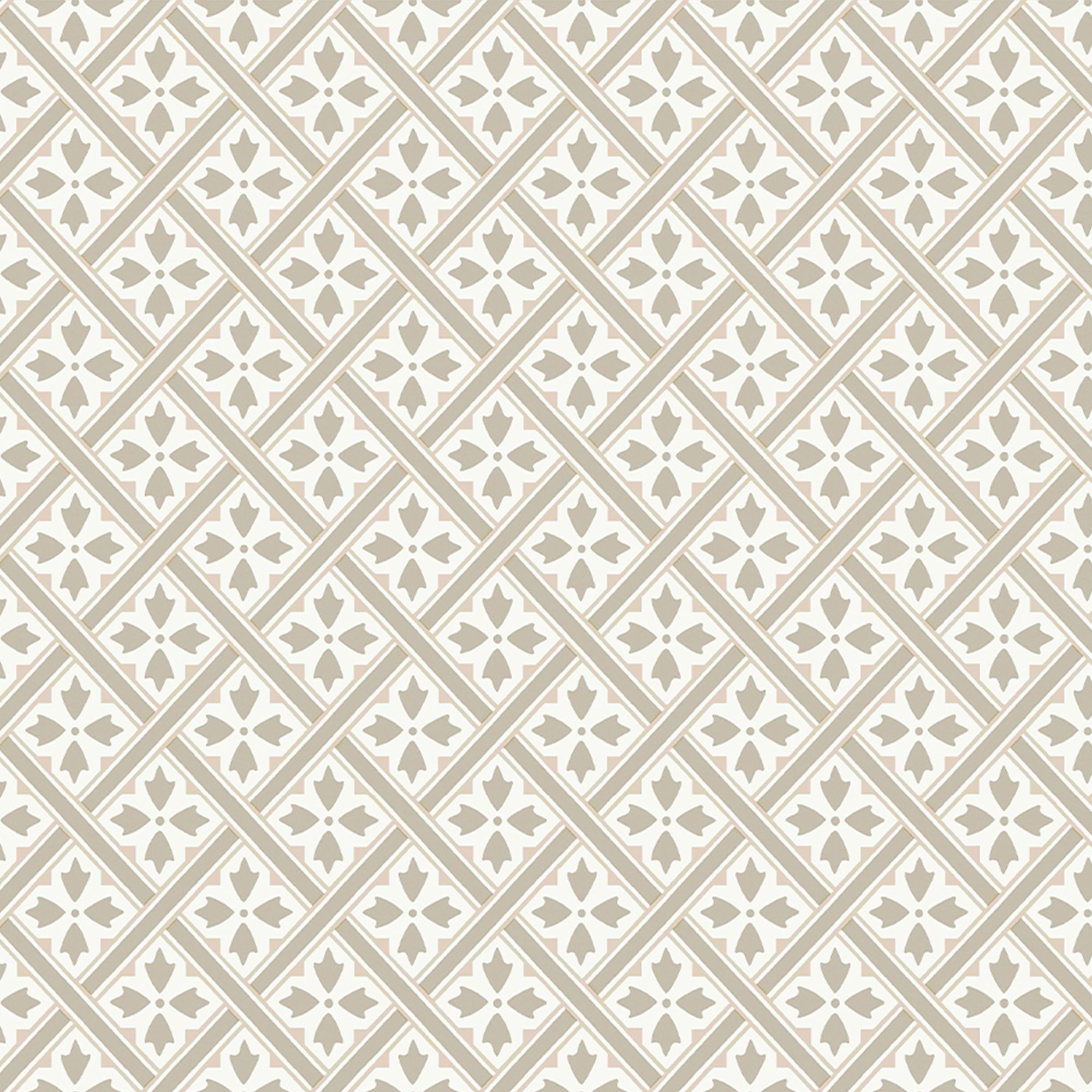 Laura Ashley Mr Jones Dove grey Geometric Smooth Wallpaper Sample