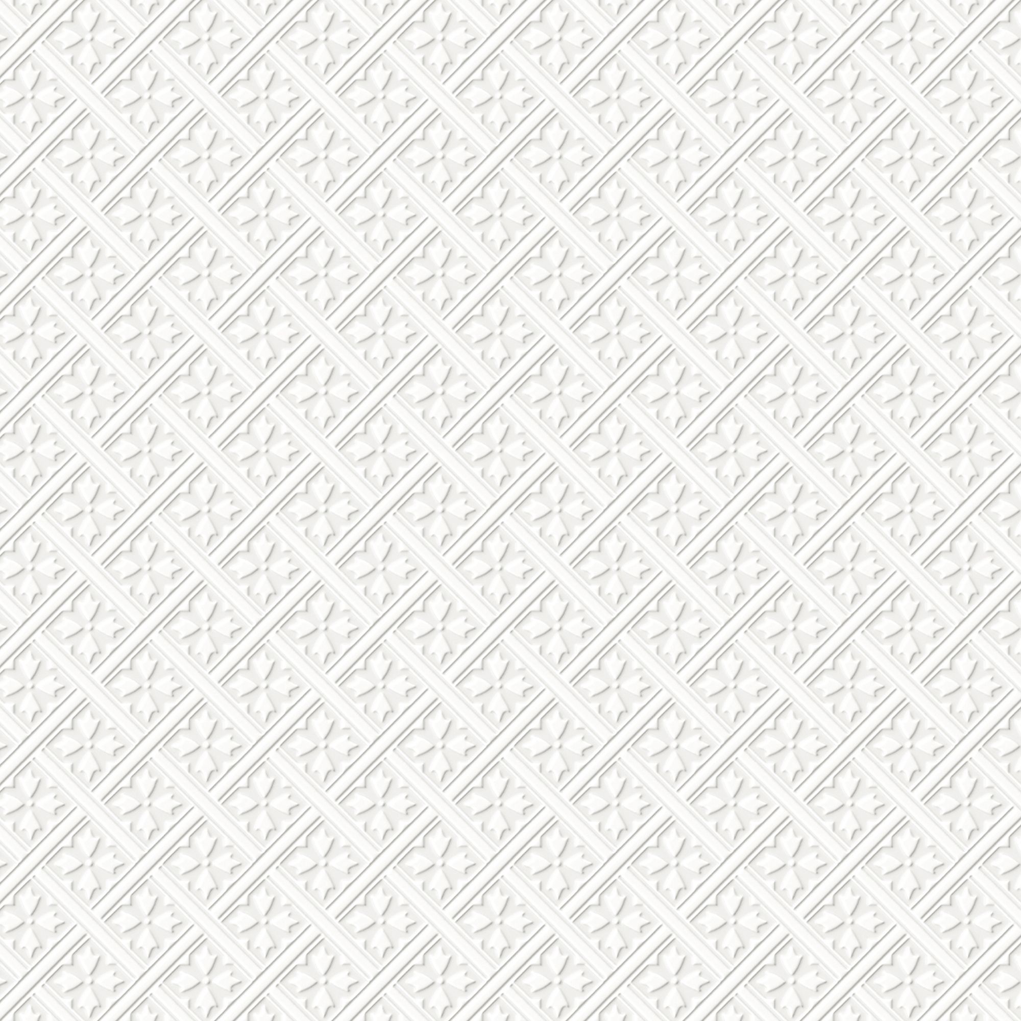 Laura Ashley Mr Jones White Geometric Smooth Wallpaper Sample