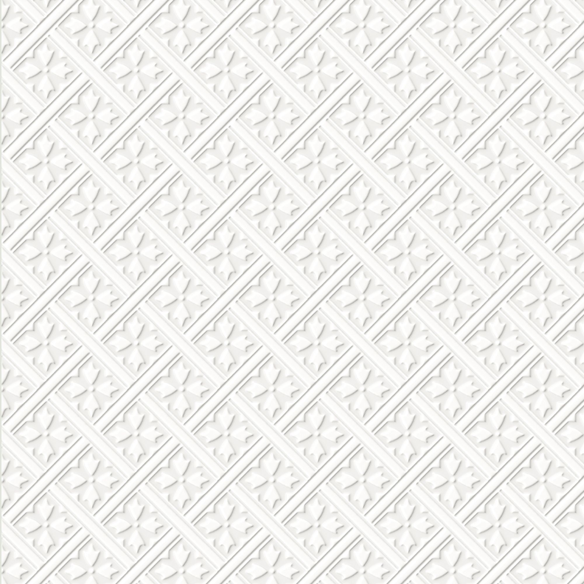 Laura Ashley Mr Jones White Geometric Smooth Wallpaper Sample