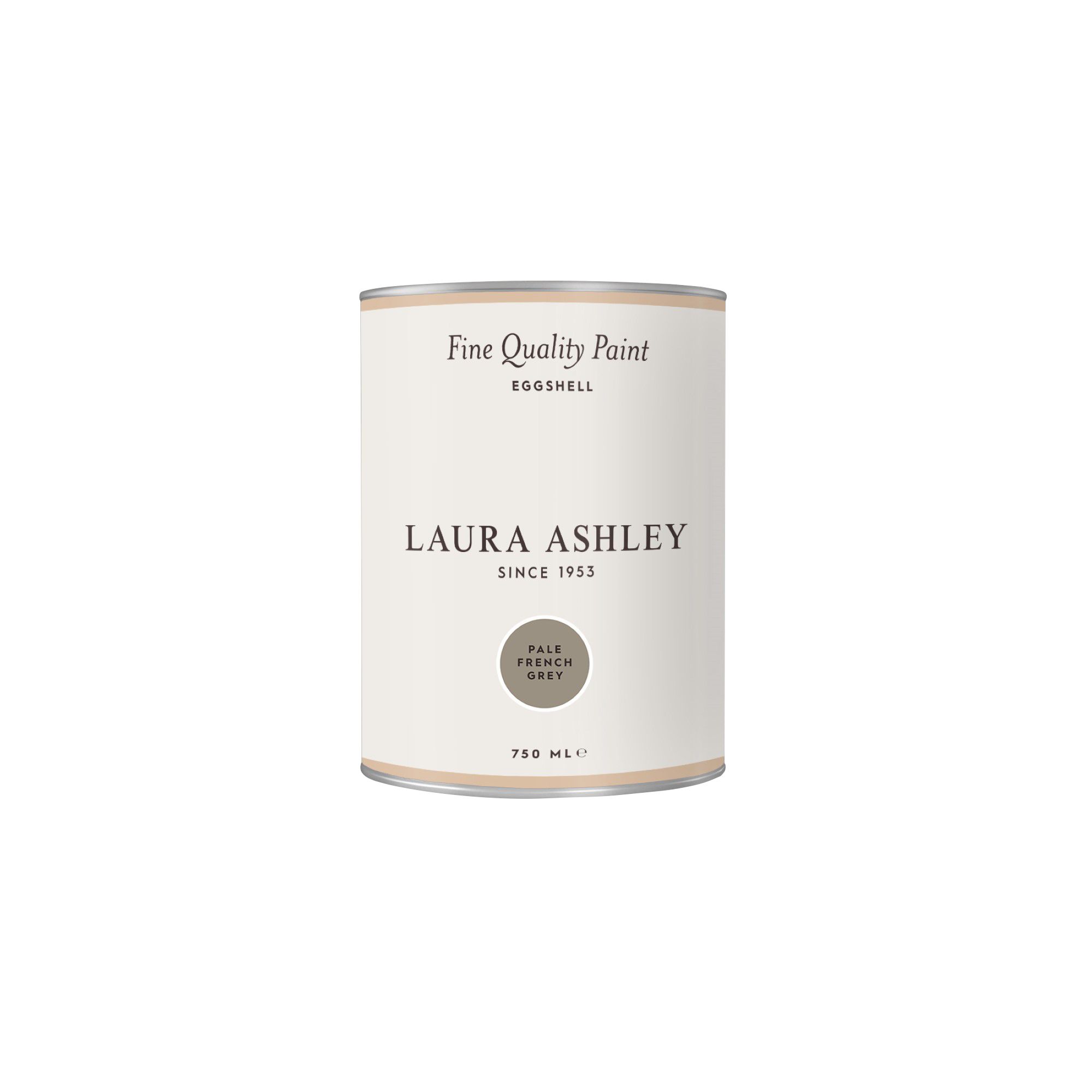 Laura Ashley Pale French Grey Eggshell Emulsion paint, 750ml
