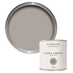 Laura Ashley Pale French Grey Matt Emulsion paint, 100ml