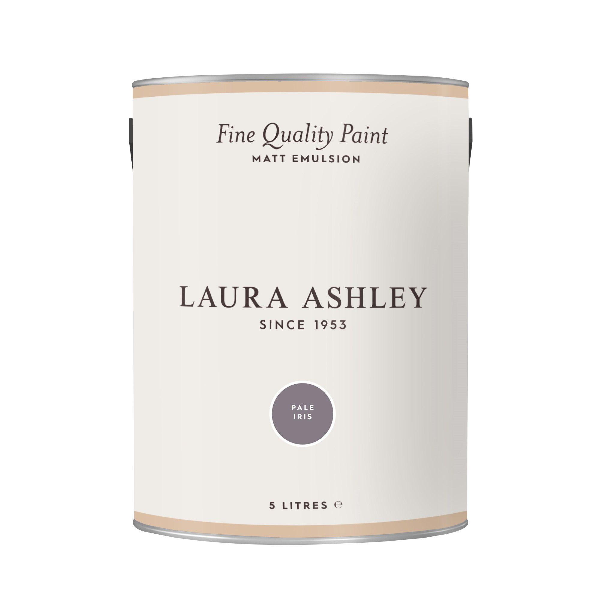 Laura Ashley Pale Iris Matt Emulsion paint, 5L