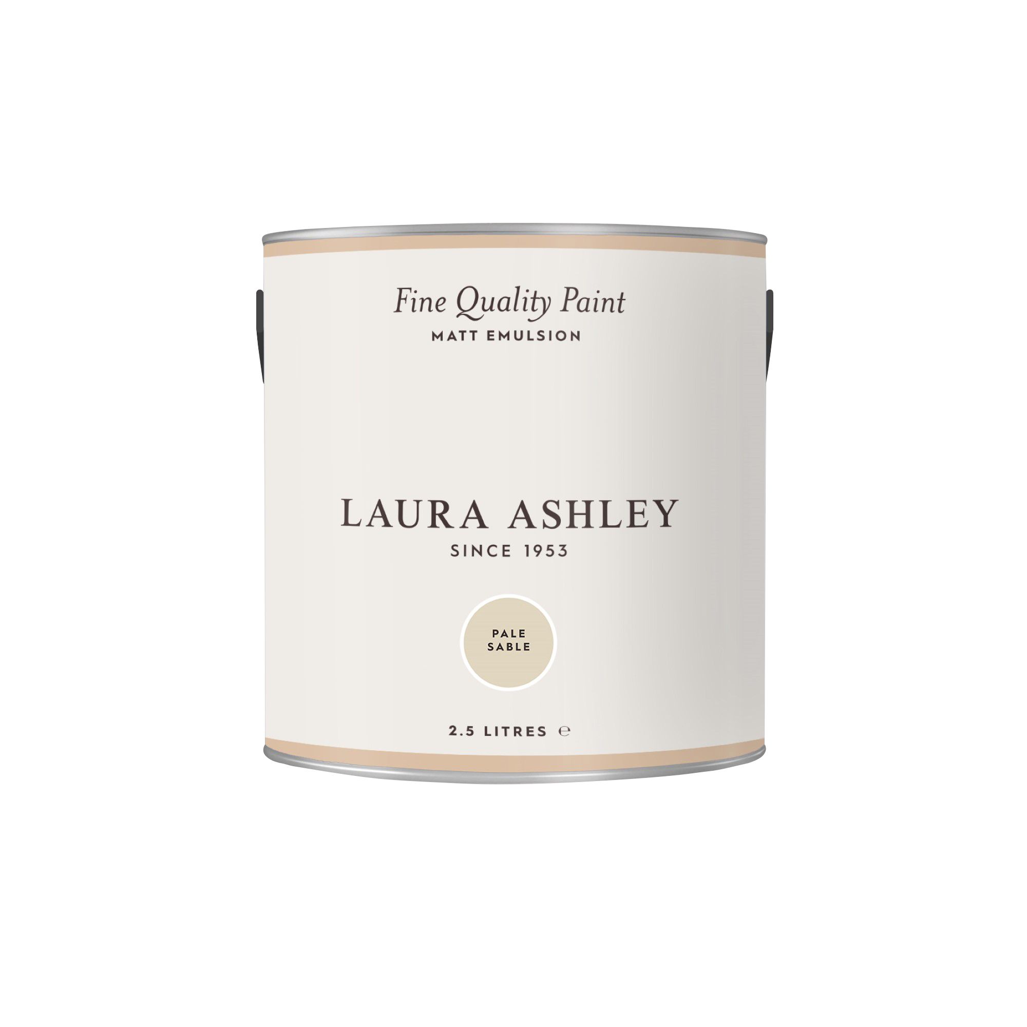 Laura Ashley Pale Sable Matt Emulsion paint, 2.5L