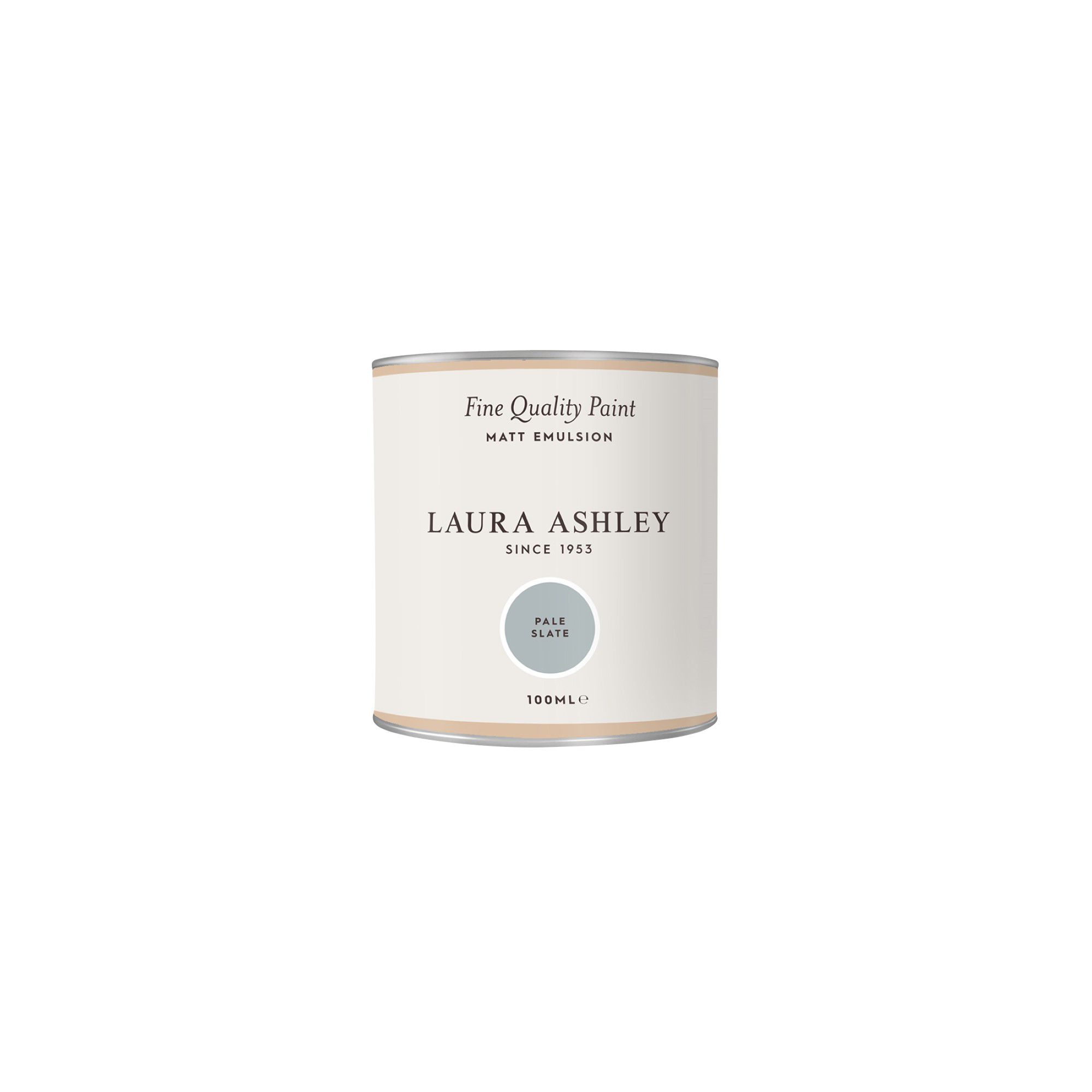 Laura Ashley Pale Slate Matt Emulsion paint, 100ml