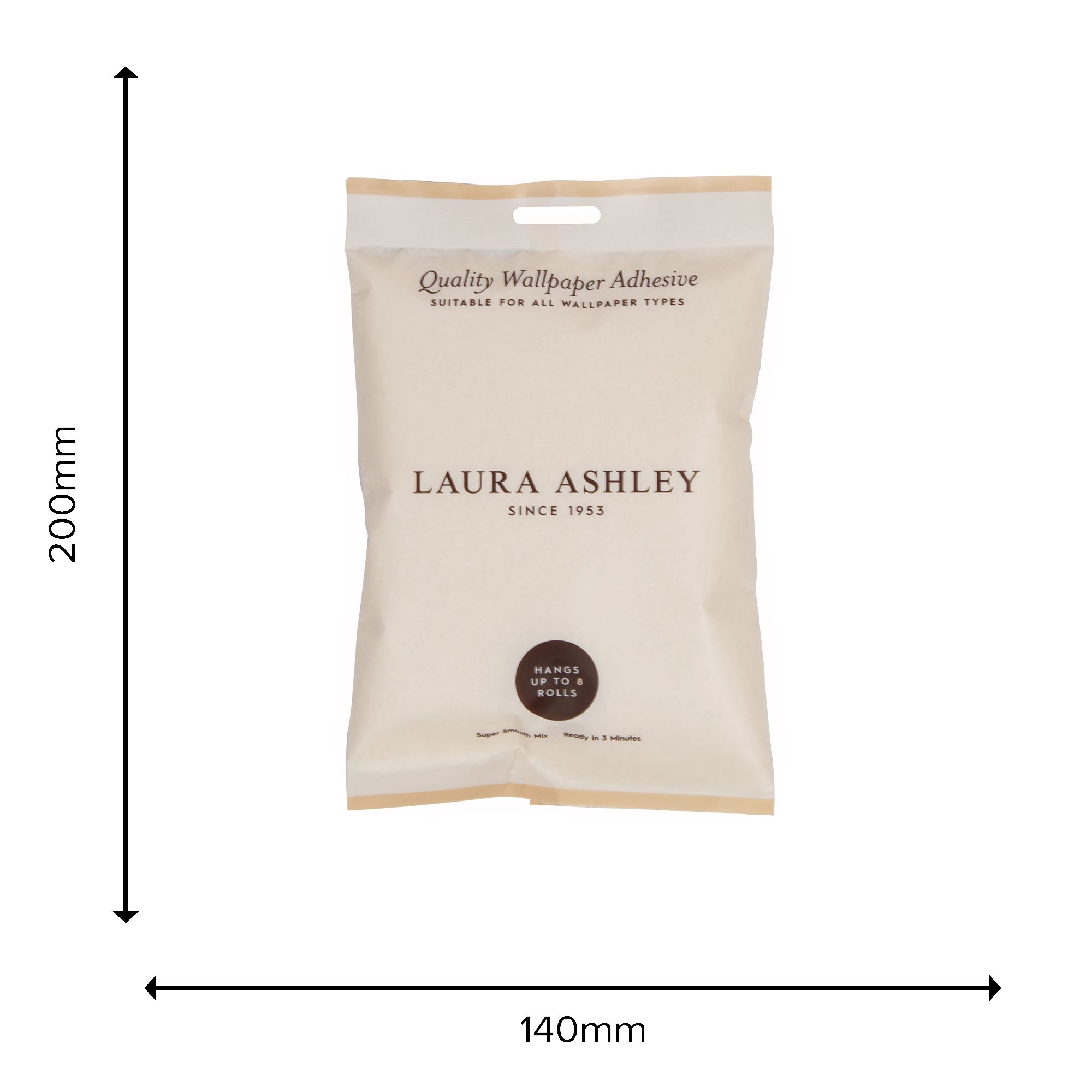 Laura Ashley Paste bag Wallpaper Powder Adhesive 310g - 8 rolls