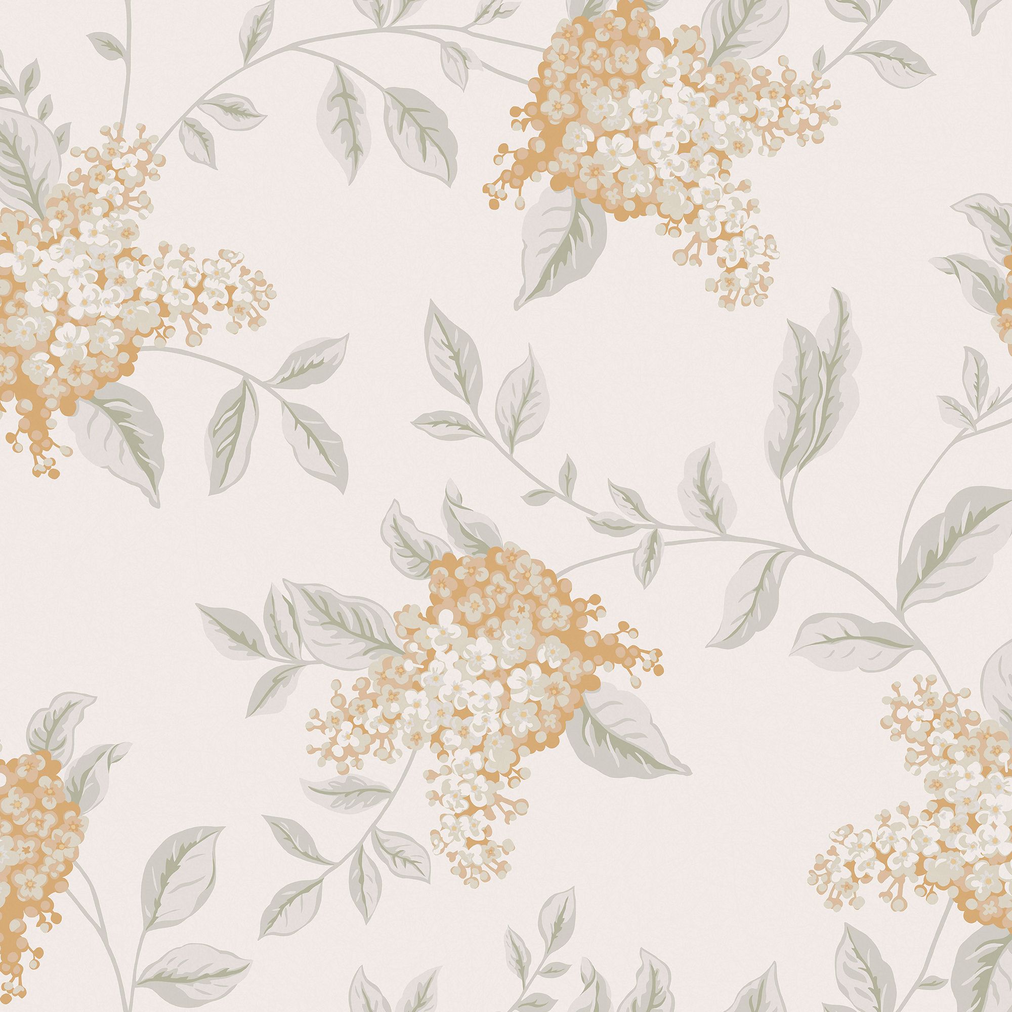 Laura Ashley Rustic Charm Apricot Portland Smooth Wallpaper