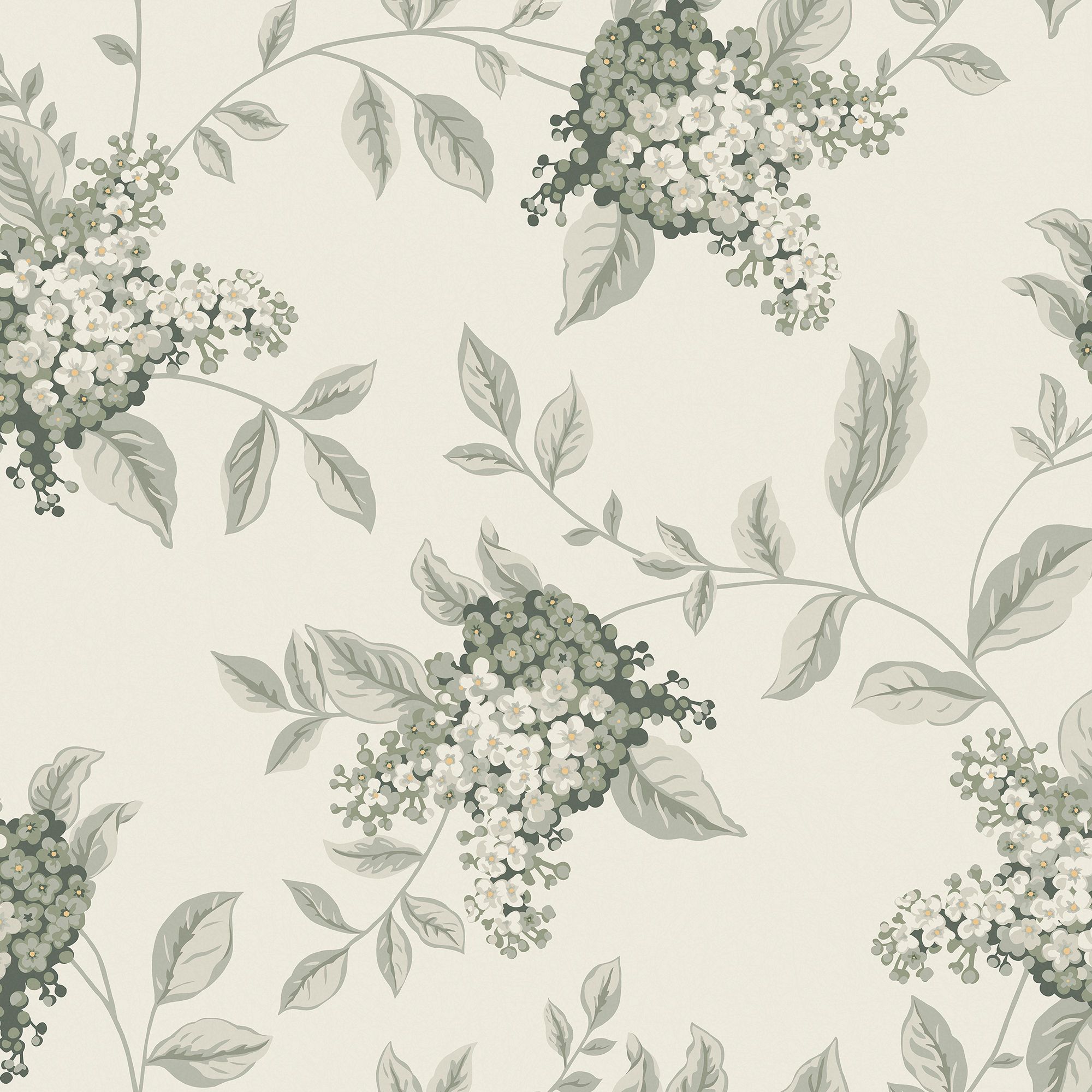Laura Ashley Rustic Charm Fern Portland Smooth Wallpaper