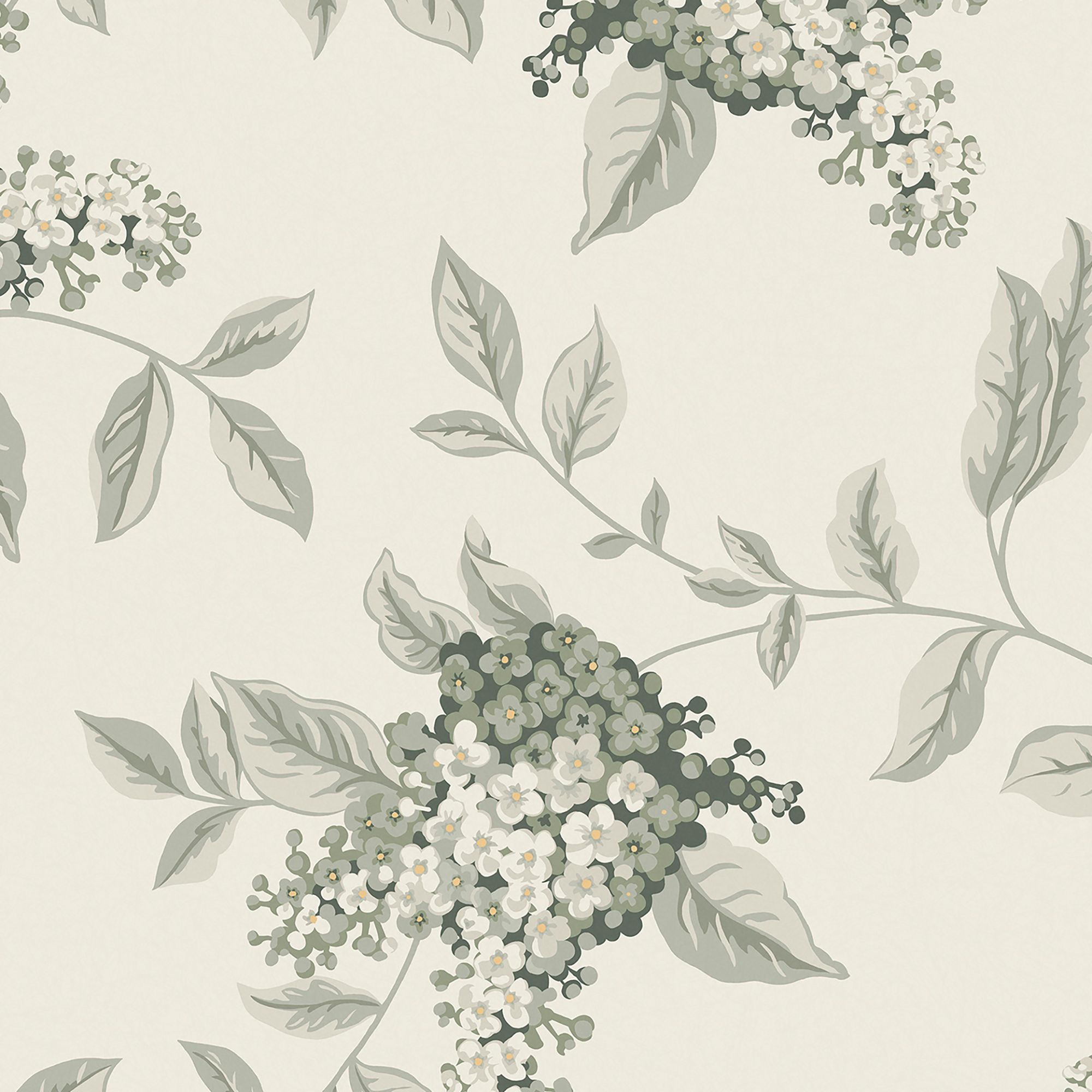 Laura Ashley Rustic Charm Fern Portland Smooth Wallpaper